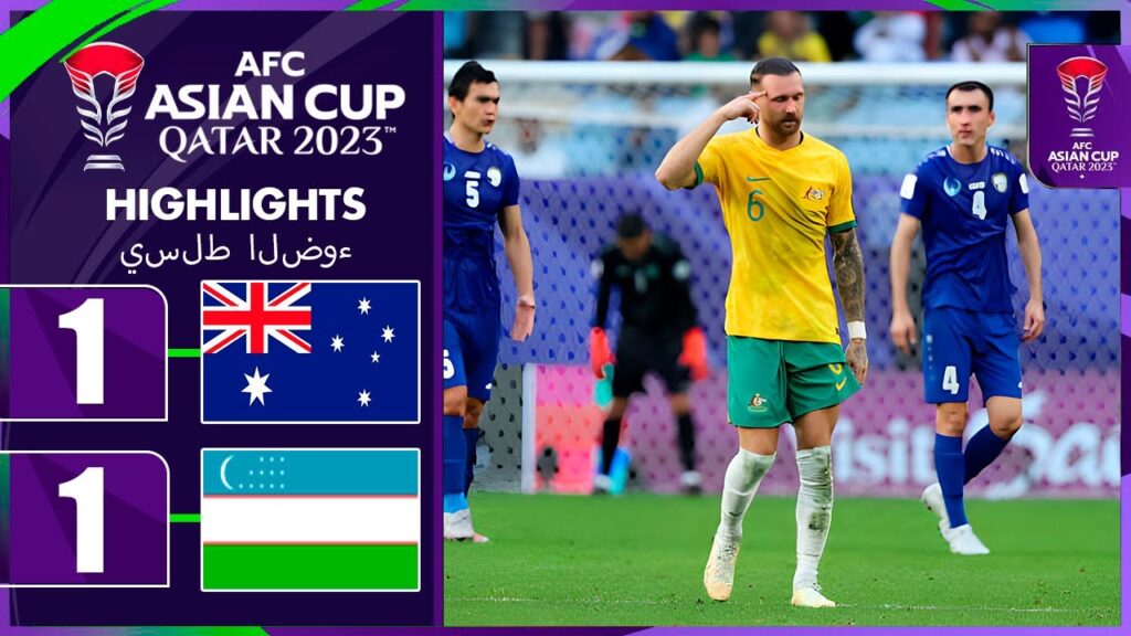 Martin Boyle Penalty Goal | Australia vs Uzbekistan 1-1 Extended Highlights | AFC Asian Cup 2023