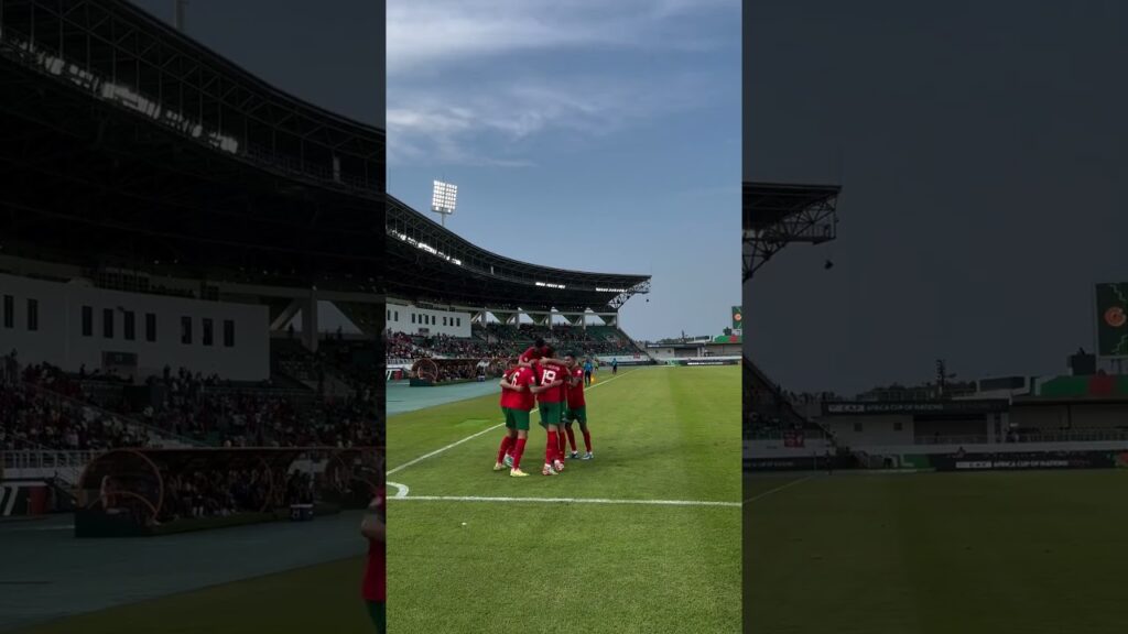CAN 2023: Maroc: Admirez le but de romain saiss contre la Tanzanie! #sénégal #can2023 #amaradiouf