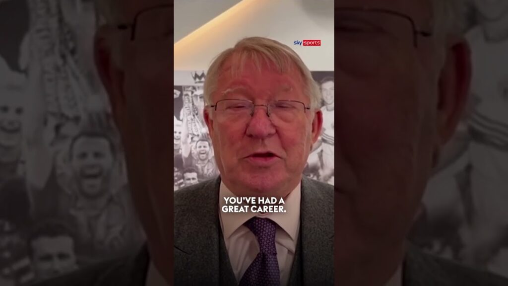 Wholesome Sir Alex Ferguson good luck message to 'Chicharito' ❤️