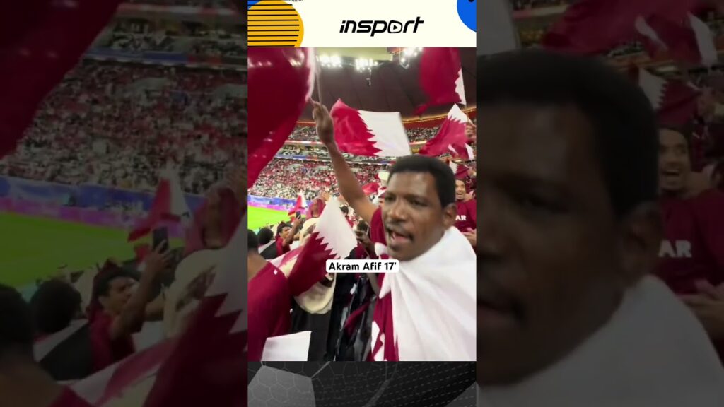 Akram Afif Goal 🇶🇦1-0 🇹🇯 #shorts #qatarvstajikistan