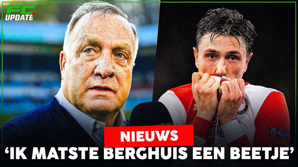 Advocaat matste Berghuis bij Feyenoord: 'Door jou is hij zo geworden!' l FCUpdate Nieuws