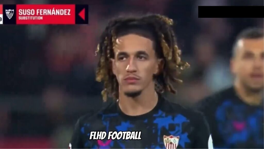 Hannibal Mejbri DEBUT for Sevilla vs Girona (21/1/2024) | HD 1080i