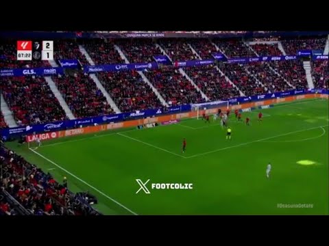 Nemanja Maksimović Goal,Osasuna vs Getafe (2-2) All Goals and Extended Highlights
