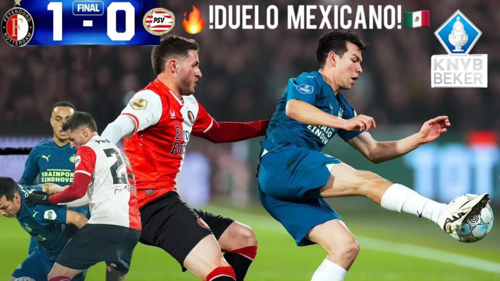 Santiago Giménez vs PSV | Chucky Lozano vs Feyenoord 🔥😱 24.1.2024 Duelo de mexicanos🇲🇽