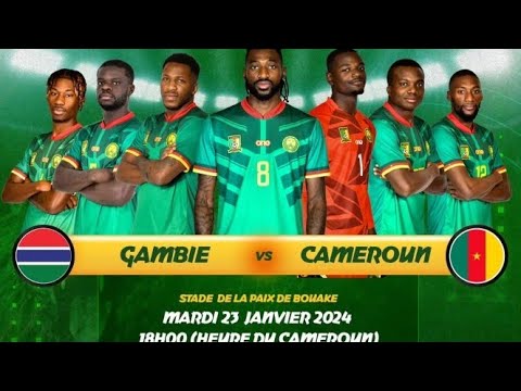 Rigobert Song ne peut pas faire gagner les lions indomptables , le cameroun doit gagner la Gambie