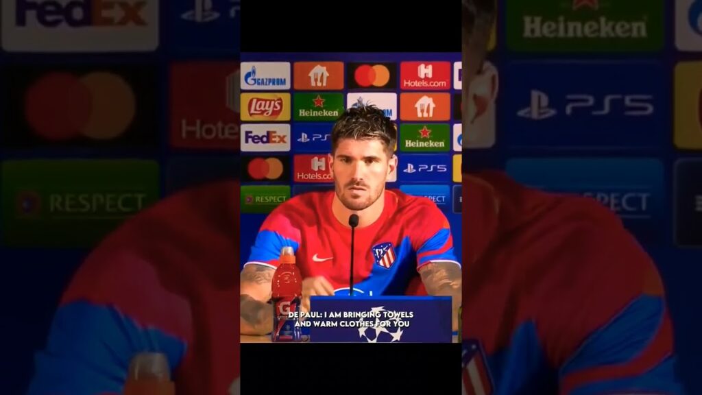 When De Paul Denies To Help Messi...😳 🥶 #shorts