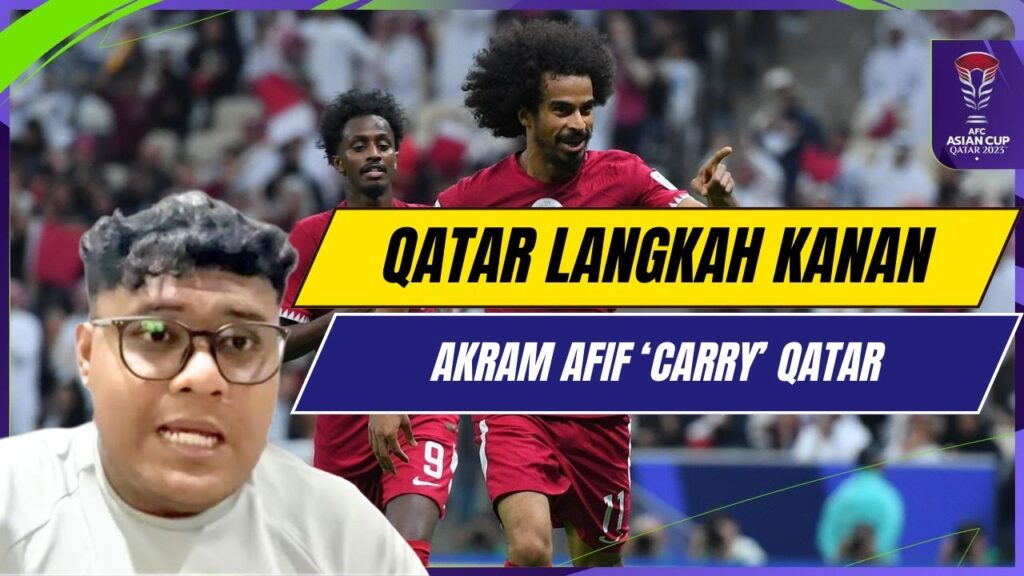 AFC ASIAN CUP 2023 : QATAR VS LEBANON ULASAN | AKRAM AFIF BEAST MODE | ALMOEZ KEEP SCORING