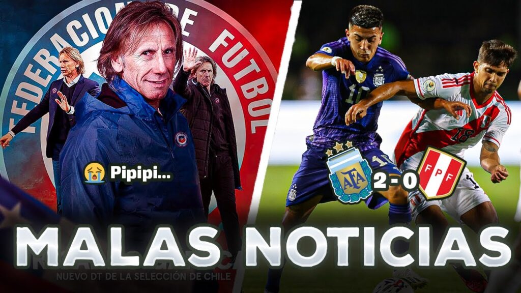 RICARDO GARECA ES NUEVO TÉCNICO DE CHILE💔 |  PERÚ CAYÓ DERROTADO ANTE ARGENTINA ⚽🏆