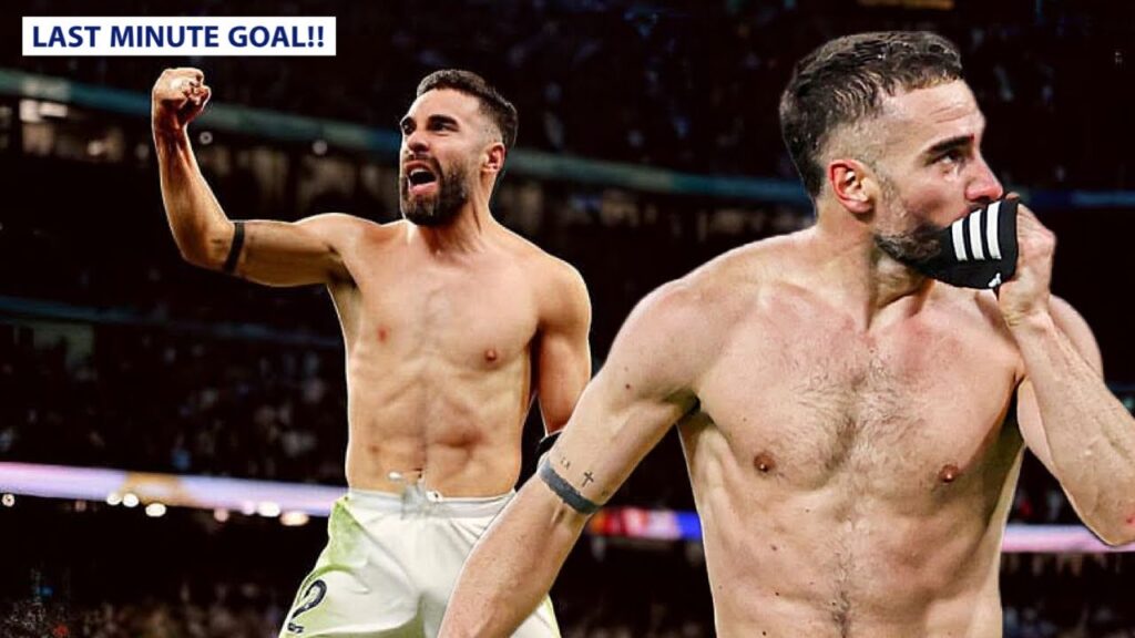 Dani Carvajal Last Minute Goal vs Almeria | Real Madrid vs Almeria