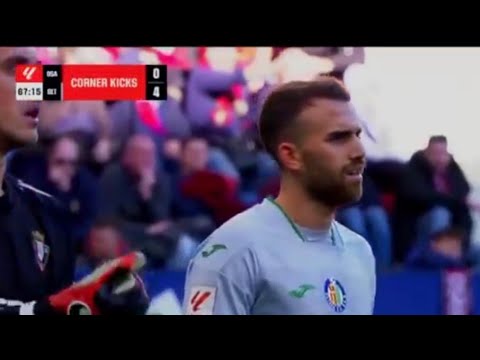 Gol de Nemanja Maksimović, Osasuna vs Getafe (3-2) Todos los goles y resumen ampliado
