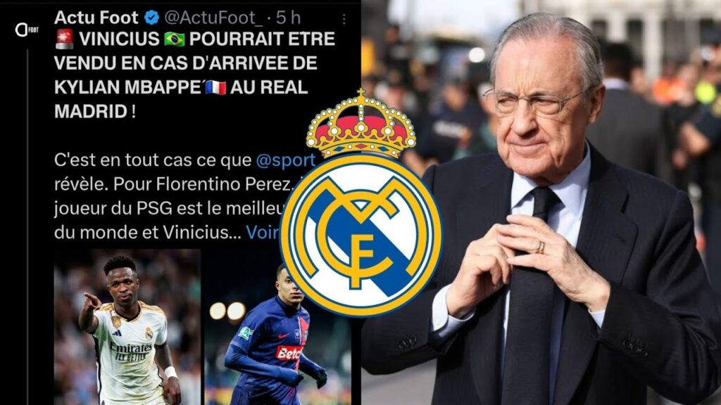 🚨"C'est Exagéré..." Vendre Vinicius Junior pour Kylian Mbappé