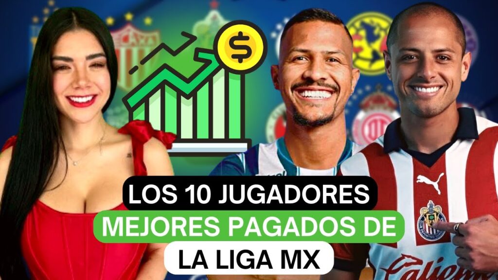 Los 10 jugadores mejores pagados de la Liga MX