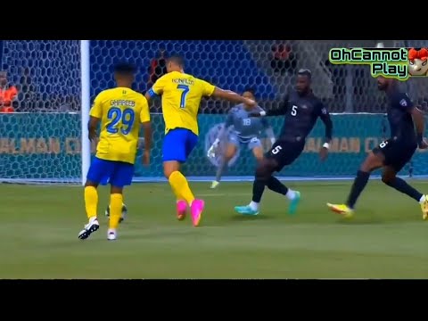 Cristiano ronaldo vs al shabab / highlights arab club champions