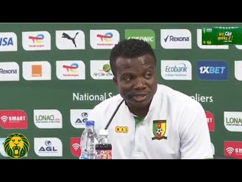 #can2023   🔥CONFÉRENCE DE PRESSE D'AVANT MATCH CONTRE LA GAMBIE 🔥 NOUHOU TOLO 🇨🇲