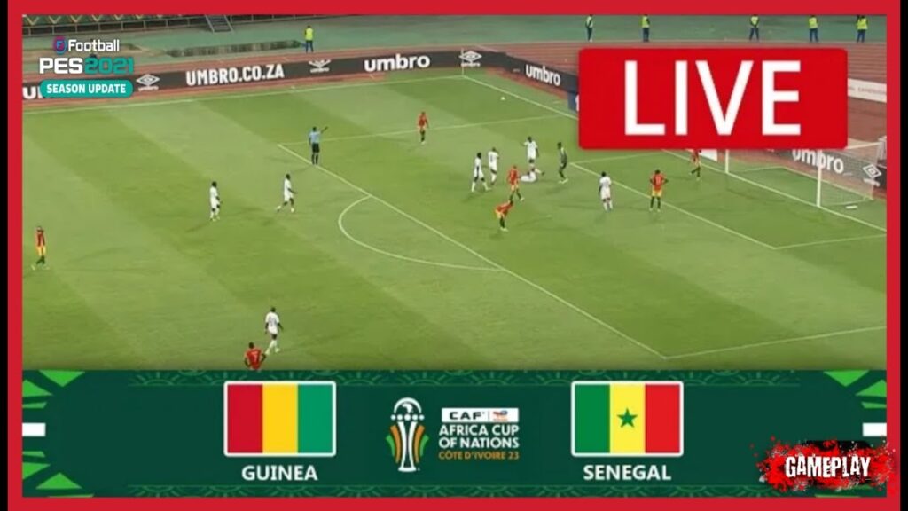 GUINEE - SENEGAL LIVE | En Direct Coupe d'Afrique des Nations 2023 | CAN 2024 Live
