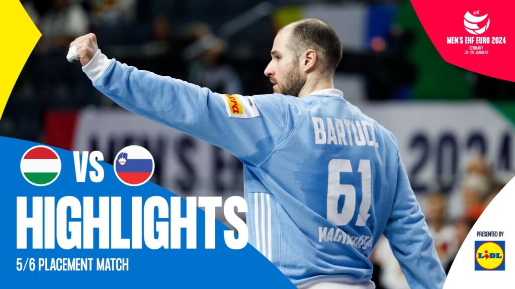 Last-seconds thriller for the 5th place! | Hungary vs Slovenia | Highlights | Men's EHF EURO 2024