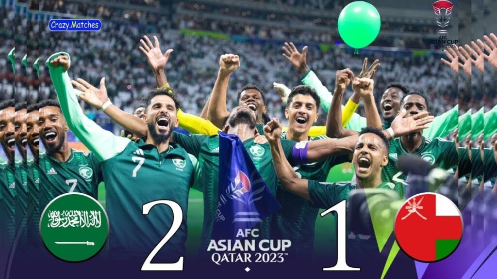 SAUDI ARABIA 2×1 AFC ASIAN CUP 2024