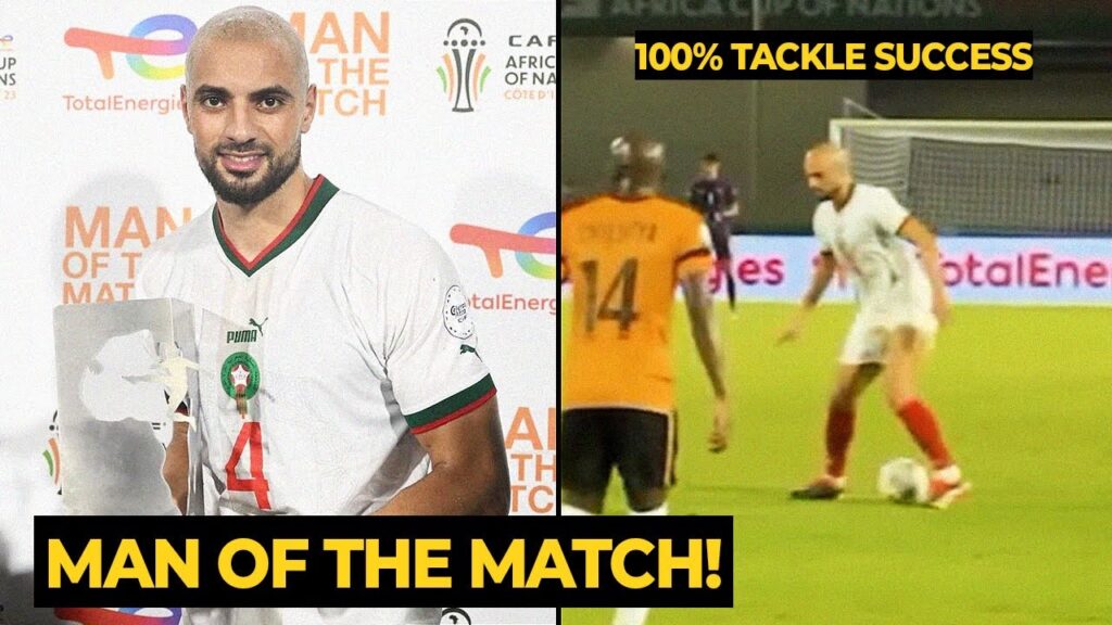 Sofyan Amrabat reaction after getting MOTM and help Morocco qualify round of 16 | Man United News Sofyan Amrabat reaction after getting MOTM and help Morocco qualify round of 16 | Man United News