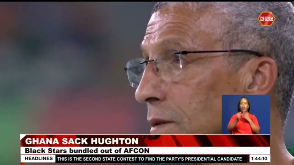 Ghana sack Coach Chris Hughton, Black Stars bundled out of AFCON.