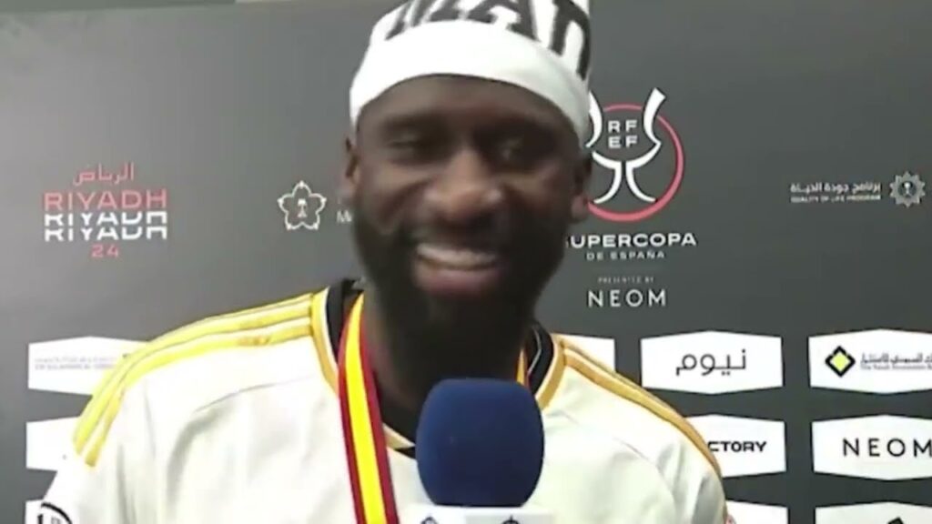 RUDIGER explica que está "LOCO" en perfecto español