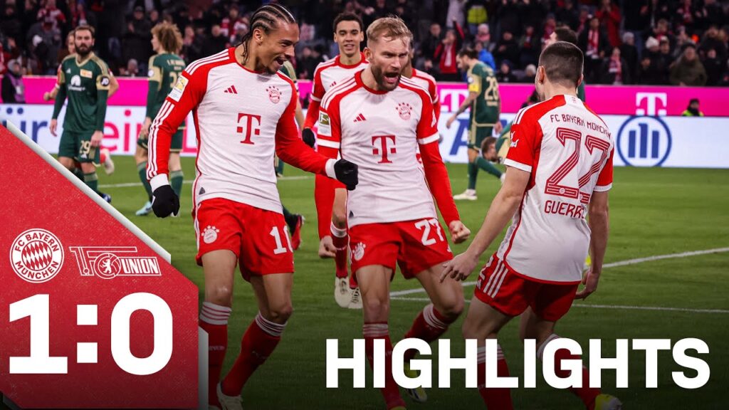 Guerreiro Nets the Golden Goal on Dier's Debut | FC Bayern vs. Union Berlin 1-0 | Match Highlights
