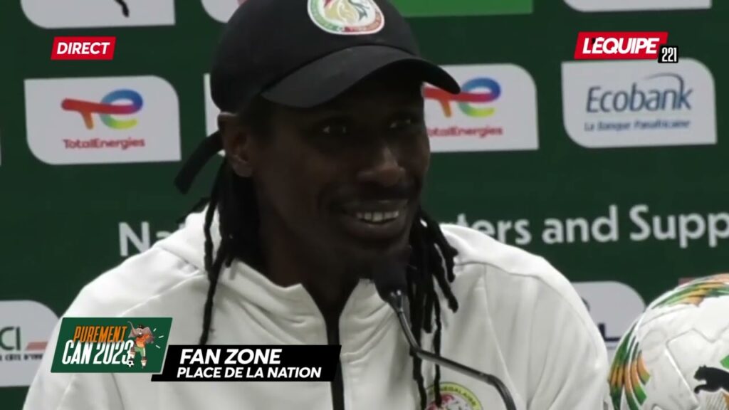 Guinée / Sénégal: Réaction de Aliou Cissé