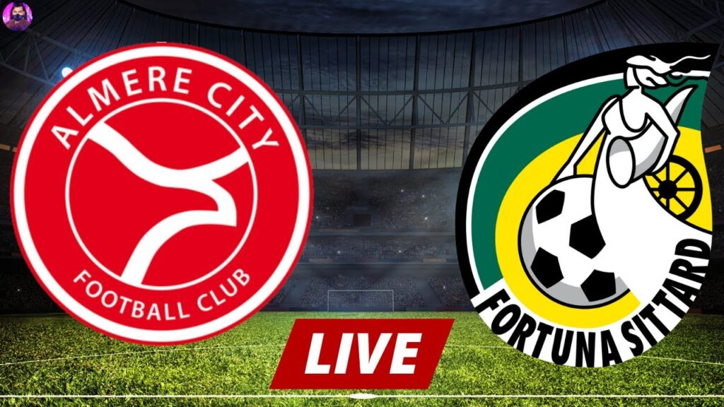 Almere City vs Fortuna Sittard Live | Eredivisie 2023/24 | Match Live Today