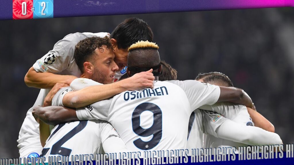 #UCL | Eintracht - Napoli 0-2 | HIGHLIGHTS