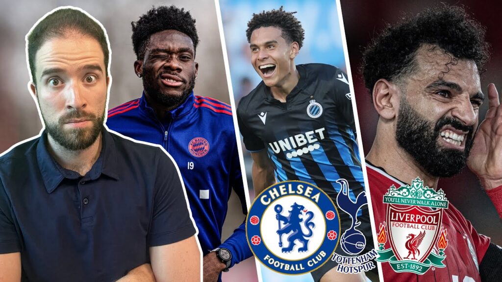 Alphonso Davies To CHELSEA? | Tottenham & Chelsea Want NUSA? | Salah INJURED As Ghana & Egypt Draw!