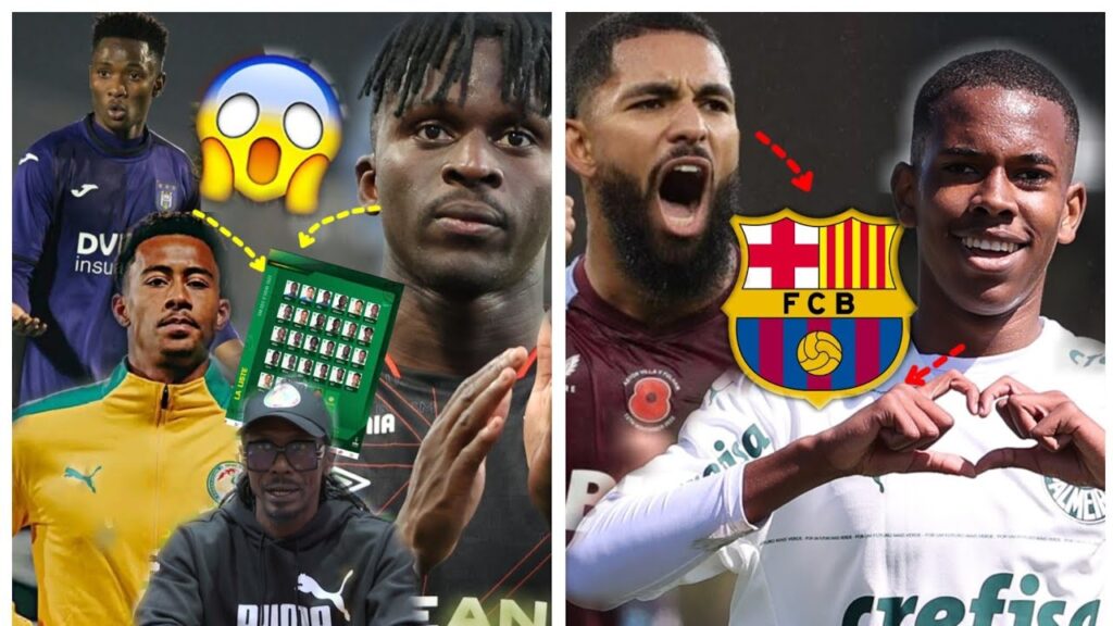 Sénégal : Moussa Ndiaye, Noah Fadiga, Bamba Dieng les Grands absents de la liste..Luiz.. Barça
