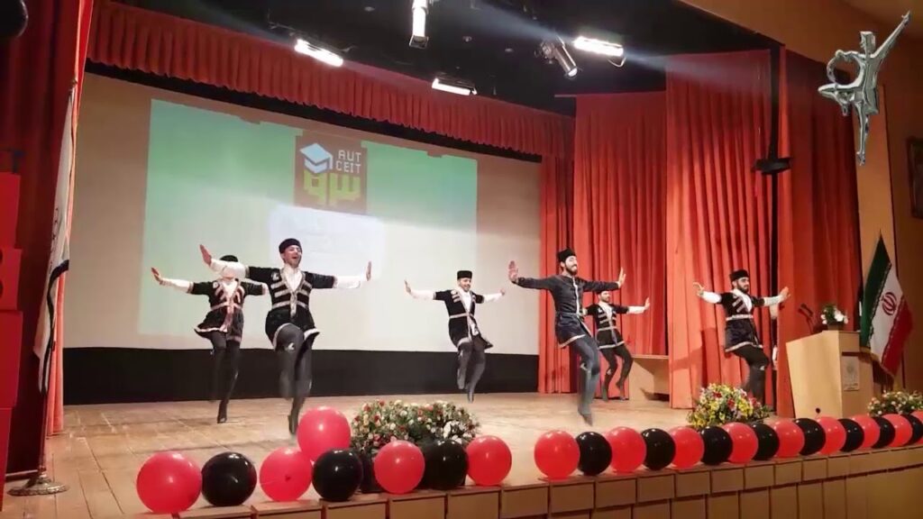 Amir Kabir Uni Celebration with AYLAN Group Dance - جشن دانشگاه امیرکبیر با رقص آیلان