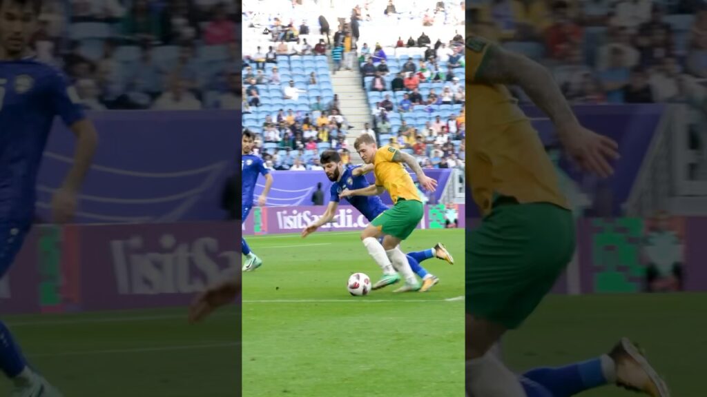 Riley McGree. Baller. ✨🔮⚽️ #socceroos #asiancup2023 #shorts