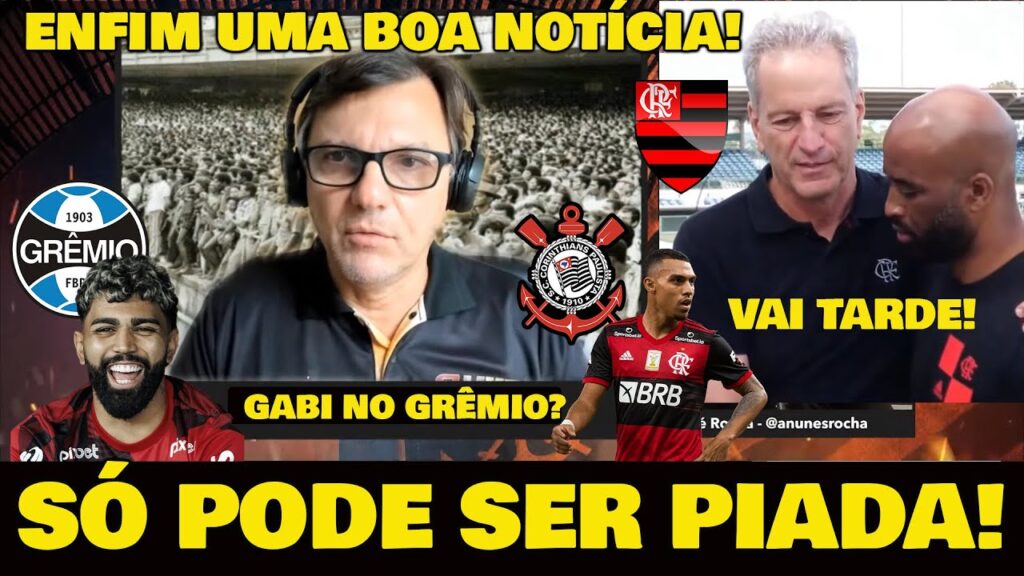 OLHA O QUE MAURO CEZAR FALOU DE "FABINHO NO CORINTHIANS" MATHEUZINHO, E GABIGOL NO GRÊMIO?