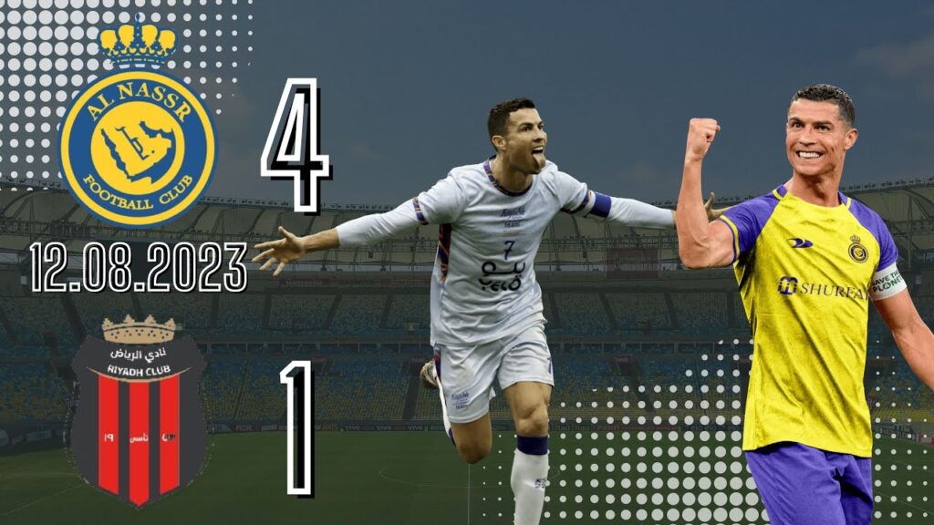 ALL GOALS ⚽ │ Al-Nassr - Al-Riyadh 4:1 │ HIGHLIGHTS │ 12.08.2023