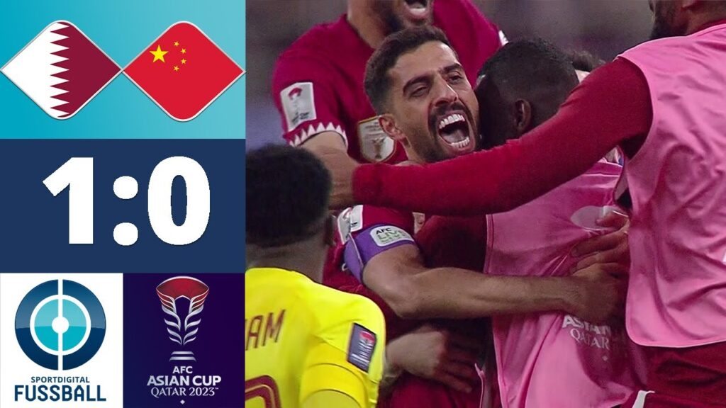 Wie Robben – sensationelle Direktabnahme nach Ecke! Katar mit Traumtor zum Sieg ! | Katar – China Wie Robben - sensationelle Direktabnahme nach Ecke! Katar mit Traumtor zum Sieg ! | Katar - China