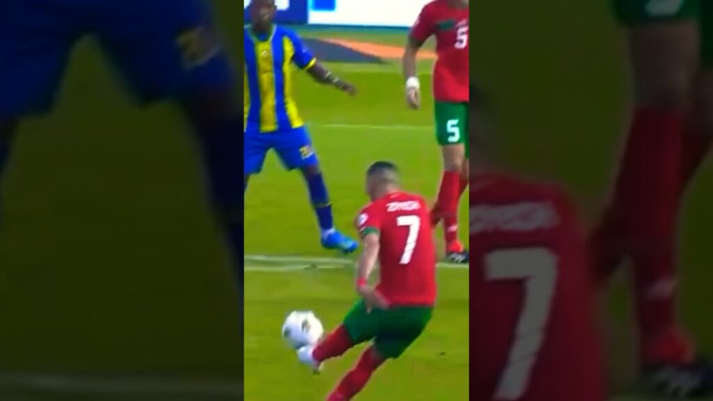 But Maroc vs Tanzanie R. Saïss 30' Coup franc Ziyech 🇲🇦