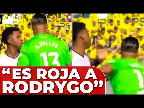 La ACCIÓN de RODRYGO y VALLES: "Es ROJA a RODRYGO, lo tiene que EXPULSAR"