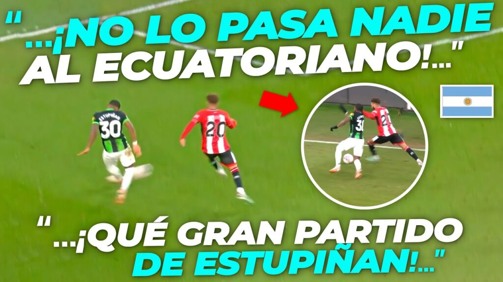 Relatores Argentinos IMPRESIONADOS con el partidazo de Pervis Estupiñan contra ꜱʜᴇꜰꜰɪᴇʟᴅ!!