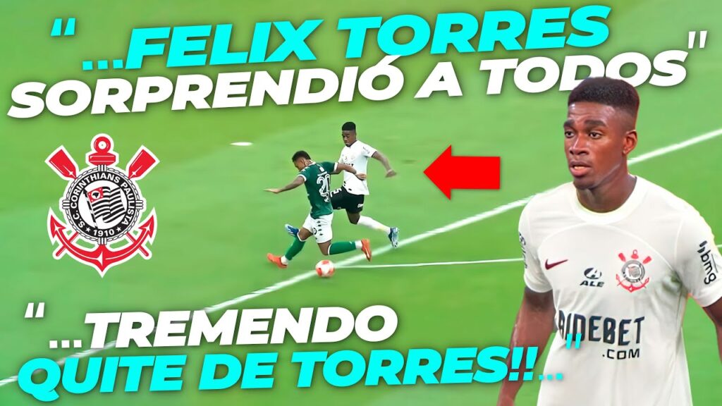 el QUITE de FÉLIX TORRES que SORPRENDIÓ a la prensa BRASILEÑA en su DEBUT