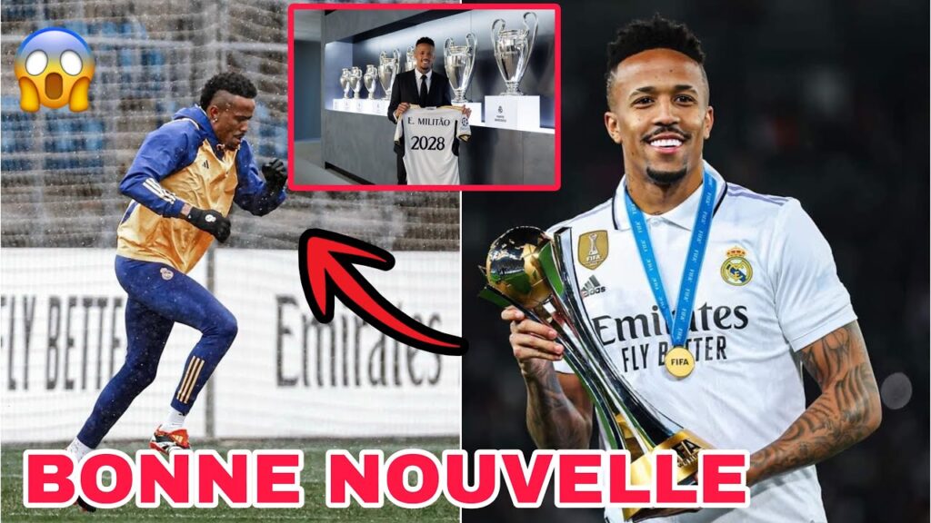 C'EST OFFICIEL, Le Real prolonge le contrat de EDER MILITAO : Marseille veut le retour de son ancien