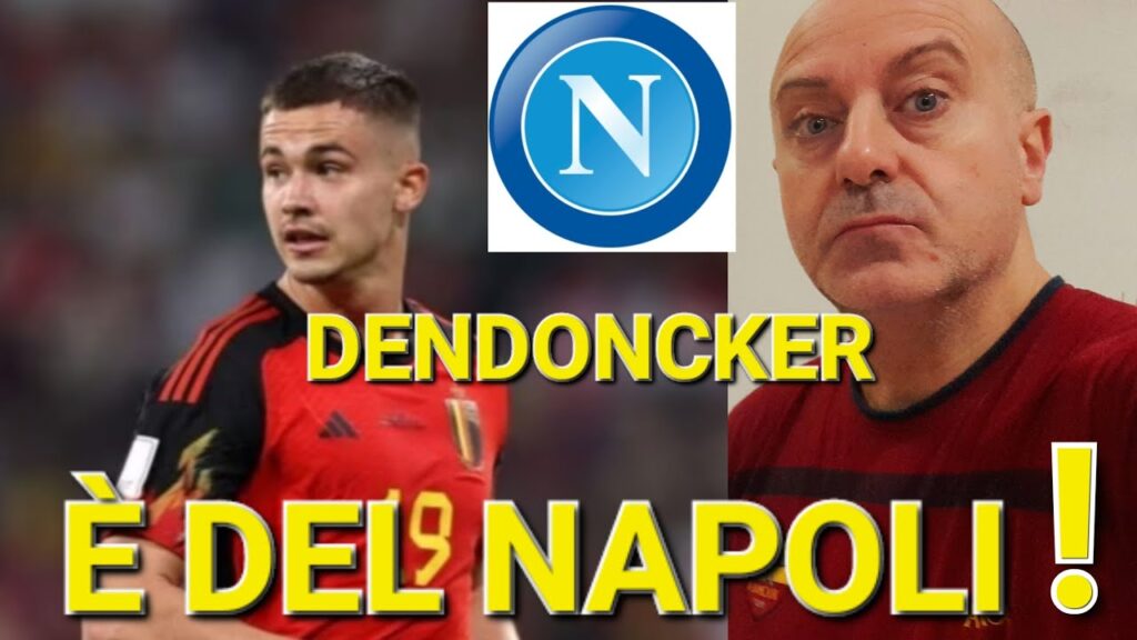 😱 ANCHE LUI AL NAPOLI ⁉️ LEANDER DENDONCKER ‼️ VI SPIEGO CHI È 💯