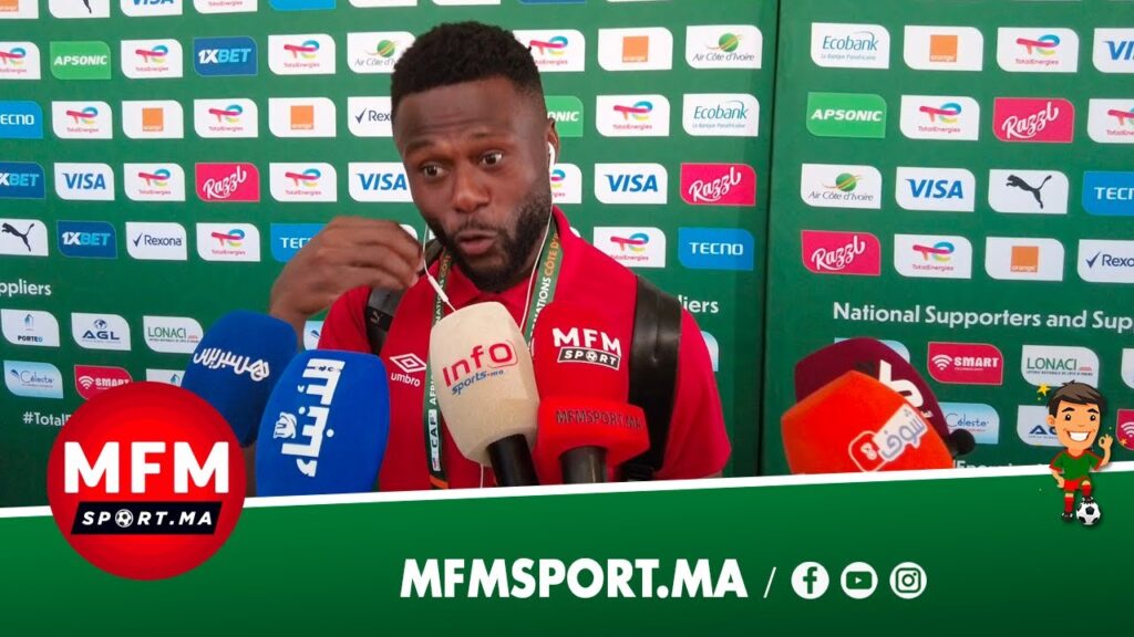 ⚽🎙لاعب الكونغو يكشف عن سبب المشاداة مع الركراكي وصراعه مع اللاعبين والعدالة الإلهية غادية تحكم