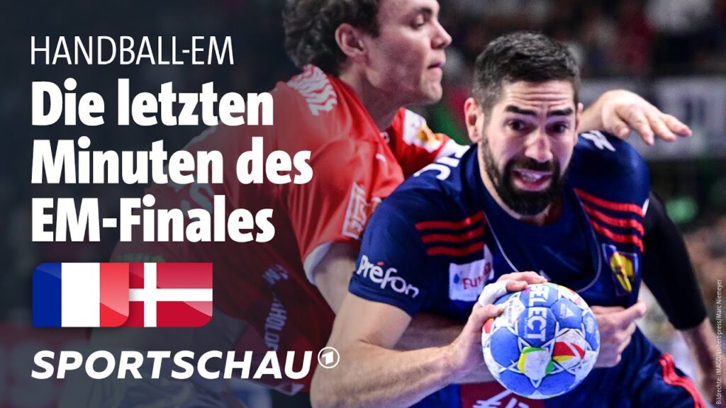 Frankreich - Dänemark Schlussphase | Handball-EM 2024 | Sportschau