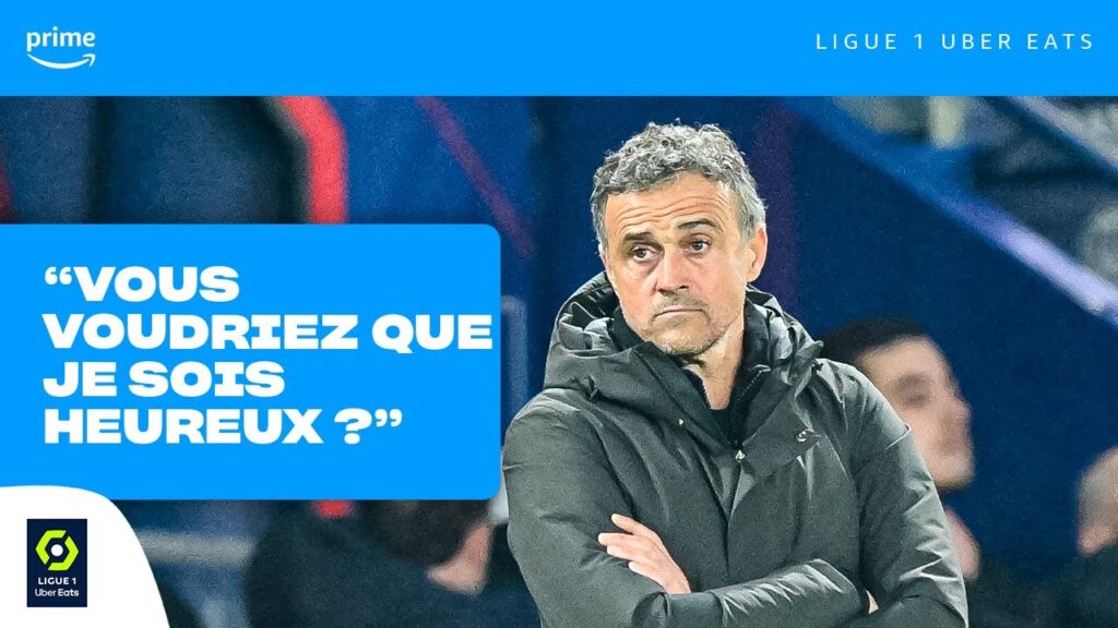 😲 LUIS ENRIQUE TRÈS REMONTÉ APRÈS LE NUL CONTRE BREST !