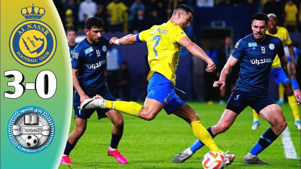 AL NASSR 3-0 AL OKHDOUD 🔥 HASIL PERTANDINGAN AL NASSR TADI MALAM