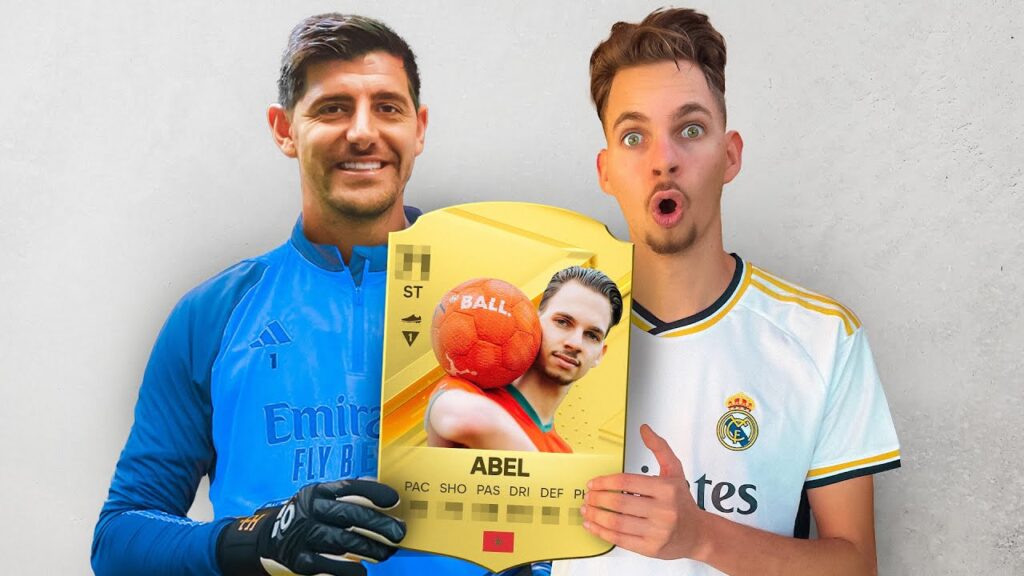 Thibaut Courtois Brutally Rated My FC24 Card!