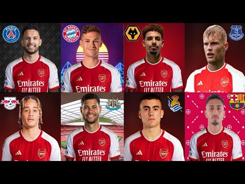 Goncalo Ramos & Xavi Simons - Arsenal Transfer news - January Transfer Window 2024,Targets