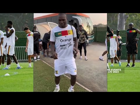 #can2023   Vincent Aboubakar DANSANT 🕺🏾aux ENTRAINEMENTS d'hier ⚽ VEILLE DU MATCH VS GAMBIE 🔥