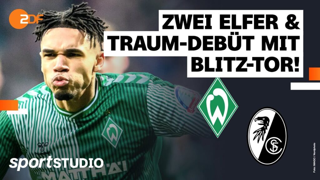SV Werder Bremen – SC Freiburg | Bundesliga, 19. Spieltag Saison 2023/24 | sportstudio