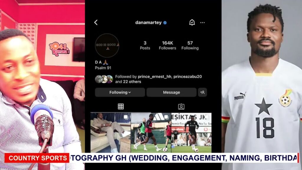 Daniel Amartey ⚽️has deleted all his pictures in Black Stars jersey from his Instagram - 🔥TRUE/FALSE